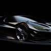 フェラーリ 296 GT3 のスケッチ