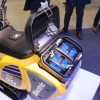 パワーショベルのバッテリー搭載部