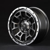NITRO POWER H6 SLUG【セミグロスガンメタ／フランジDC／リムヴァーレイポリッシュ】