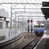新潟駅4番線ホームから見た白山方。