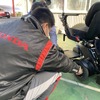自動車ディーラーの整備のノウハウをいかし、WHILLのメンテナンスもしっかりと行って貰えれば、安心して乗車できる。