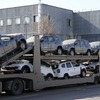 ルノーのモスクワ工場から出荷されるSUV（3月24日）