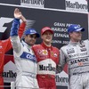 【F1スペインGP決勝】シューマッハ完全勝利、あとはドタバタ
