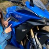 スズキ GSX-S1000GTと小鳥遊レイラさん