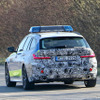 BMW 3シリーズ 改良新型　ポリスカー　プロトタイプ　スクープ写真
