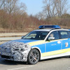 BMW 3シリーズ 改良新型　ポリスカー　プロトタイプ　スクープ写真