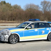 BMW 3シリーズ 改良新型　ポリスカー　プロトタイプ　スクープ写真