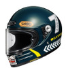 SHOEI Glamster CHEETAH CUSTOM CYCLES（ブルー/イエロー）