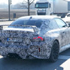 「Mパフォーマンスパッケージ」装着車と思われるBMW M2クーペ 新型プロトタイプ（スクープ写真）