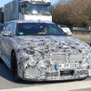 「Mパフォーマンスパッケージ」装着車と思われるBMW M2クーペ 新型プロトタイプ（スクープ写真）