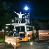 VANLIFE DJ CAR： DJブースやバーカウンター、ミラーボールから照明まで完備。車両屋根にはデッキ型のダンスフロアを搭載した「動く音楽DJカー」