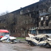 ロシア軍と親ロシア派に掌握されたウクライナ、マリウポリ市