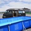 サウナ体験用に簡易の水風呂も用意された（ビークルスタイル）