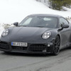 ポルシェ 911 クーペ&カブリオレ 改良新型プロトタイプ（スクープ写真）
