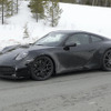 ポルシェ 911 クーペ&カブリオレ 改良新型プロトタイプ（スクープ写真）