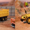 はたらく車3Dウッドパズル ダンプトラック＆ロードローラー
