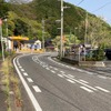 実証実験を行う対馬市上対馬町内の公道