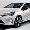 三菱コルト新型　予想CG