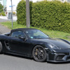ポルシェ 718スパイダー RS プロトタイプ（スクープ写真）