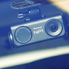 パイオニア「NP1」　車載取り付け時、車外から撮影