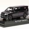 1/43 新型ステップワゴン スパーダ（トワイライトミストブラックパール）