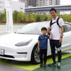 有明ガーデン（東京都江東区）にて開催した「レスポンス読者限定EV・PHEV試乗会」