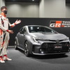 GRカローラについて語るレーシングドライバー、石浦宏明さん