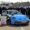 ポルシェ 911 GT3 新型の純正オプション「マンタイパフォーマンスキット」装着車