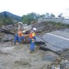 2004年に発生した新潟中越地震の際の災害救助活動