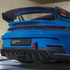 ポルシェ 911 GT3 新型の純正オプション「マンタイパフォーマンスキット」装着車