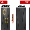 ウエット性能を確保するトレッドパターン
