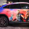 メルセデスベンツ『EQA』の『ソー：ラブ＆サンダー』ラッピング車