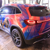 メルセデスベンツ『EQA』の『ソー：ラブ＆サンダー』ラッピング車