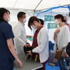 無料健康相談の様子