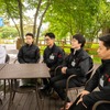 ホンダ ホーク11開発メンバーの皆さん