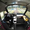「ノースレインボーエクスプレス」の先頭車はかつてキハ80系を改造して誕生した「フラノエクスプレス」譲りの前面展望を楽しめる。