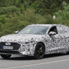アウディ RS4アバント 次期型プロトタイプ（スクープ写真）