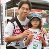 平手選手と個人的なつながりがあり、これまでもスーパーGTなど関係イベントに参加してきた小島雄一郎さん親子。ここまでの規模になったことに驚いた様子だった