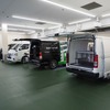 ワークピット横浜に並んだ展示車両