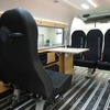 移動会議室としてカスタムした展示車両