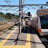 延伸される既存の青梅駅1・2番線ホーム。
