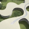 岡山県に建設途中の電池工場「Power Base」