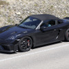 ポルシェ 718ボクスター スパイダー RSプロトタイプ（スクープ写真）