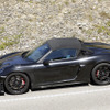 ポルシェ 718ボクスター スパイダー RSプロトタイプ（スクープ写真）