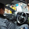 「AYLA EV」では実際に車内へは行って説明を受けた