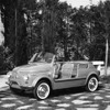 ビーチカーの例：フィアット500ジョリー・スピアッジーナ