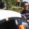 世界ラリー選手権（WRC）第9戦（ベルギー）で水素エンジン車「GRヤリス」でデモ走行したモリゾウ