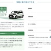 KINTOのミニバンラインアップに新型シエンタが登場