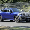 BMW X6M 改良新型プロトタイプ（スクープ写真）