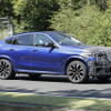 BMW X6M 改良新型プロトタイプ（スクープ写真）